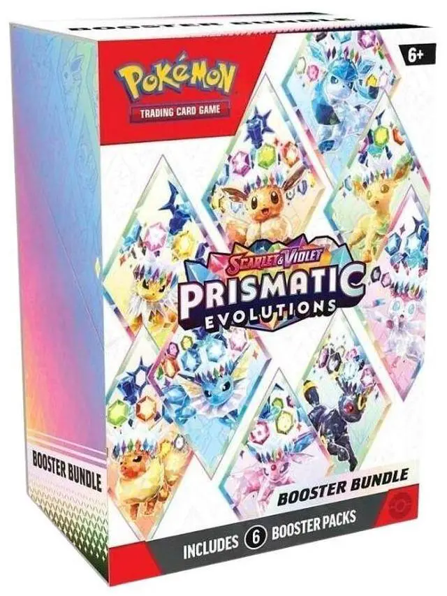 Alt view image 19 of 19 - Pokemon TCG: Scarlet & Violet - Prismatic Evolutions Booster Bundle