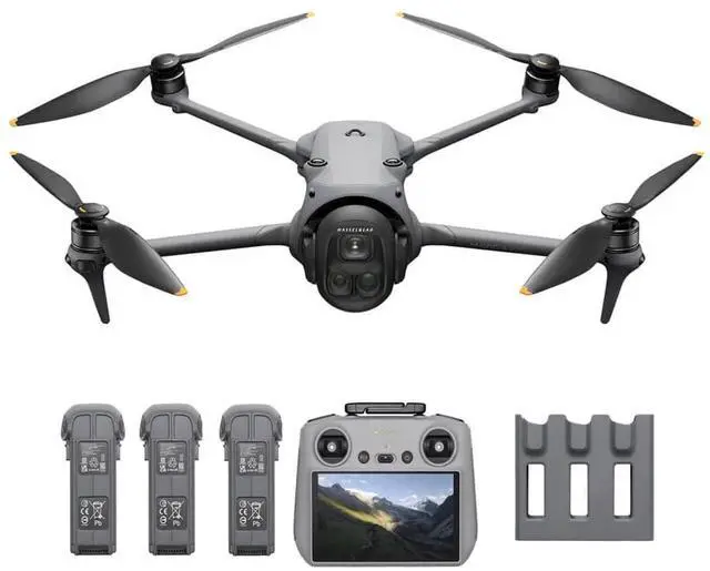 DJI Mavic 4 Pro Drone Fly More Combo RC 2 100MP Hasselblad Camera Triple-Camera System 6K/60fps HDR Video 51-min Accessories
