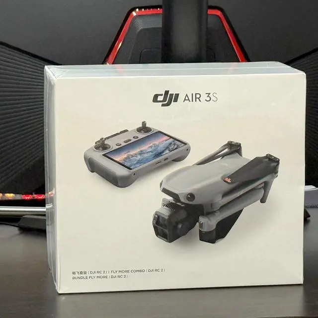 Alt view image 2 of 7 - DJI Air 3S Fly More Combo, RC 2 Screen, 1" CMOS, 4K/60fps, Omni Sensors, 2 Cameras, 3 Batteries, Extended Flight