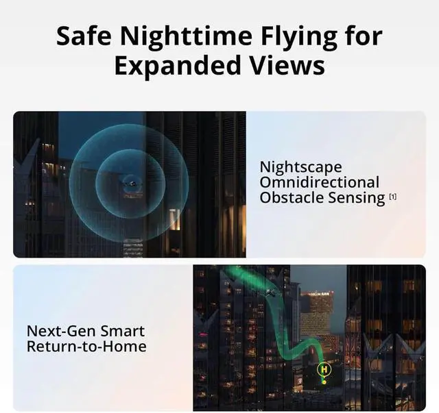 Alt view image 5 of 7 - DJI Air 3S Fly More Combo, RC 2 Screen, 1" CMOS, 4K/60fps, Omni Sensors, 2 Cameras, 3 Batteries, Extended Flight
