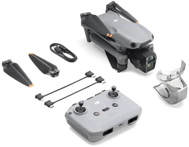Alt view image 6 of 7 - DJI Air 3 (DJI RC-N2), Drone with Medium Tele & Wide-Angle Dual Primary Cameras, 46-Min Max Flight Time, Omnidirectional Obstacle Sensing, 48MP Photos, 4K/60fps HDR, Compliance with FAA Remote ID