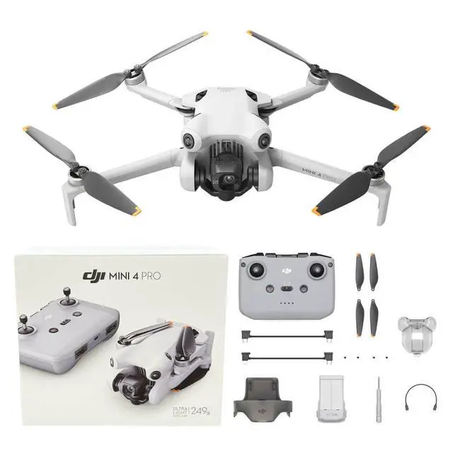 Alt view image 4 of 7 - DJI Mini 4 Pro (DJI RC N2), Drones with Camera for Adults 4K, Under 0.549 Lbs/249 g