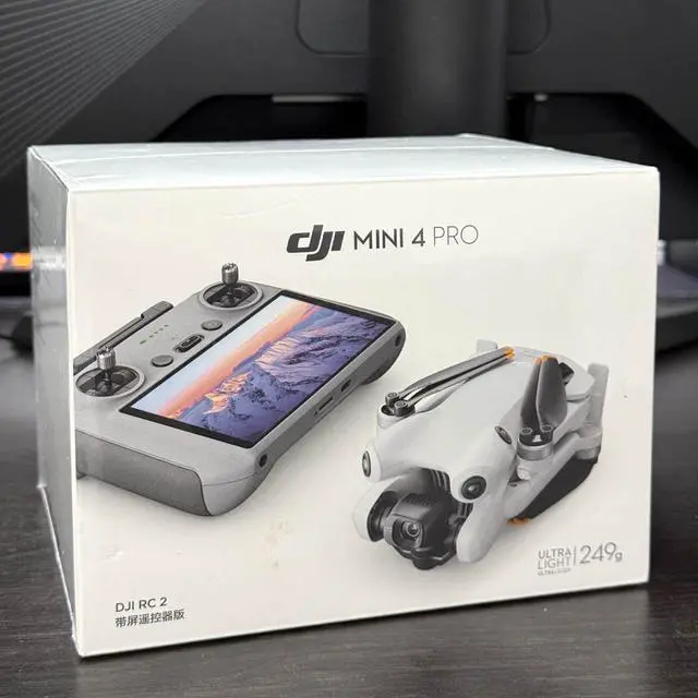 Alt view image 2 of 7 - Dji Mini 4 Pro RC 2 Under 249g with Omnidirectional Intelligent 10KM FHD Video Transmission Remote Control with Camera