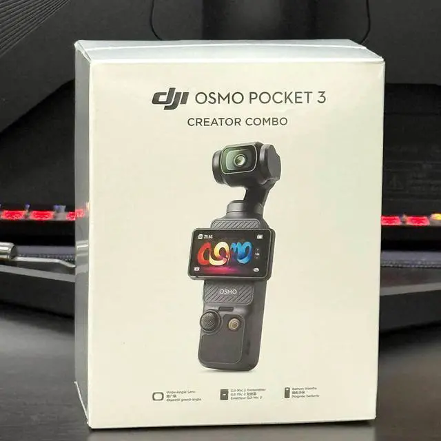 Alt view image 2 of 7 - DJI Osmo Pocket 3 Creator Combo, Vlogging Cameras with 1'' CMOS, 4K/120fps Vlog Camera, 3-Axis Stabilization, Face/Object Tracking, Mic Included for Clear Sound, Digital Vlogging Camera for YouTube