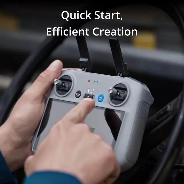 Alt view image 6 of 7 - DJI RC 2, Remote Controller with Next-Gen Processor, 20km O4 Transmission, 5.5-inch FHD Screen,, Smart Controller for Drones