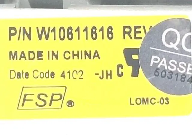 Alt view image 2 of 4 - Rabon Services Group - OEM Replacement for Whirlpool Washer Control W10611616  ? ?
