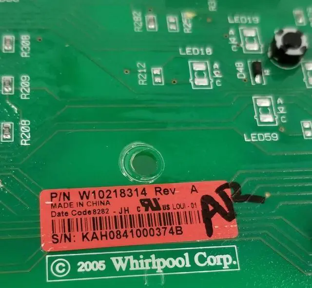 Alt view image 5 of 7 - Rabon Services Group - Genuine OEM Replacement for Whirlpool Dryer Control W10218314  *