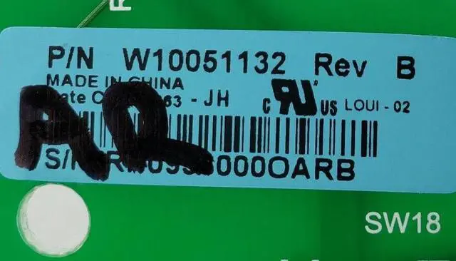 Alt view image 2 of 6 - Rabon Services Group - Genuine OEM Replacement for Whirlpool Washer Control W10051132   *