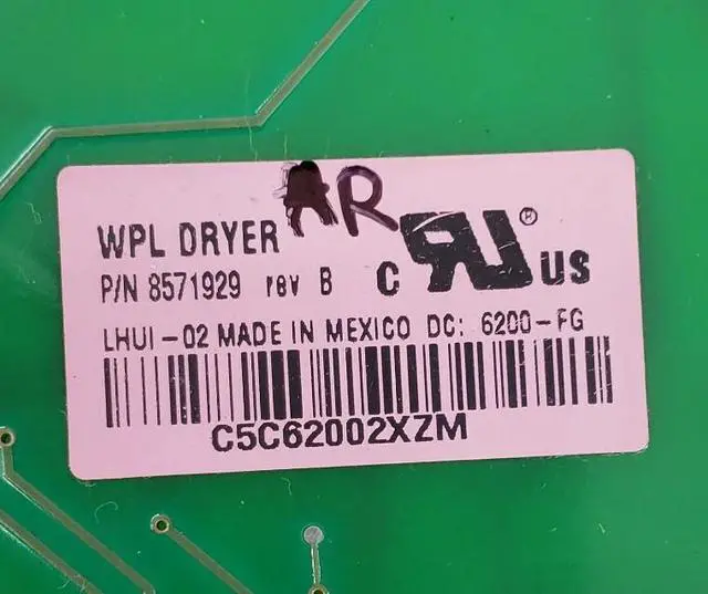 Alt view image 3 of 6 - Rabon Services Group - Replacement for Whirlpool Dryer Display 8571929 8571954 8571955   ??