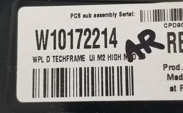 Alt view image 3 of 4 - Rabon Services Group - OEM Replacement for Whirlpool Dryer Control W10172214    ?  ?