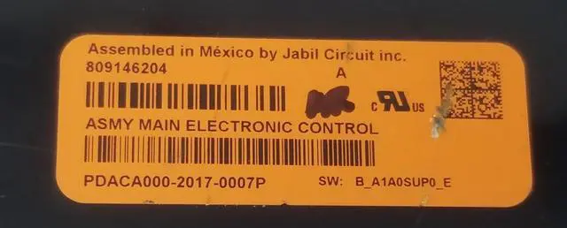 Alt view image 3 of 4 - Rabon Services Group - Genuine OEM Replacement for Electrolux Dryer Control 809146204  *