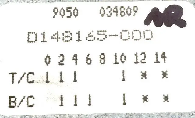 Alt view image 2 of 7 - Rabon Services Group - OEM Replacement for Frigidaire Washer Timer D148165-000  ~ ~