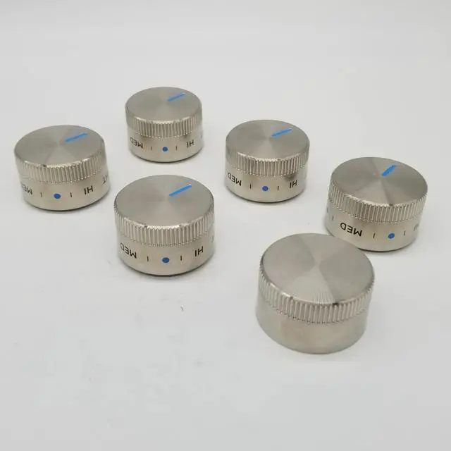 Alt view image 4 of 7 - Rabon Services Group - New Genuine OEM Replacement for Midea Range Knob Set (6) 12971100018823