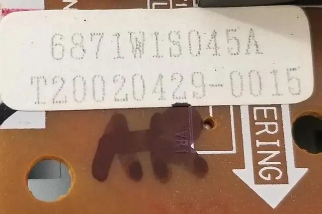 Alt view image 3 of 4 - Rabon Services Group - Genuine OEM Replacement for LG Microwave Control 6871W1S045A  *