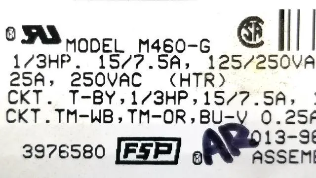 Alt view image 2 of 6 - Rabon Services Group - OEM Replacement for Whirlpool Dryer Timer 3976580  ?  ?