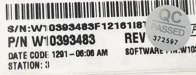 Alt view image 3 of 4 - Rabon Services Group - OEM Replacement for Whirlpool Washer Control W10393483   -