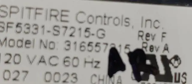 Alt view image 3 of 4 - Rabon Services Group - Genuine OEM Replacement for Frigidaire Range Control 316557215  *