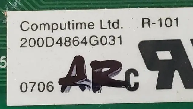 Alt view image 3 of 4 - Rabon Services Group - Genuine OEM Replacement for GE Refrigerator Control 200D4864G031