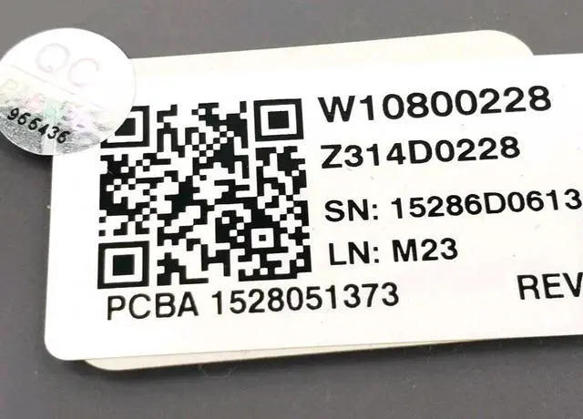 Alt view image 2 of 6 - Rabon Services Group - OEM Replacement for Whirlpool Dryer Control Panel W10800228