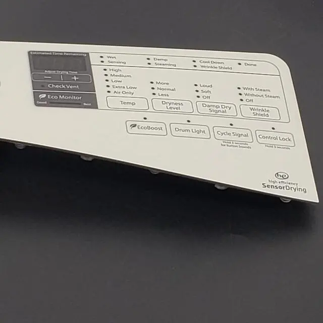 Alt view image 6 of 6 - Rabon Services Group - OEM Replacement for Whirlpool Dryer Control Panel W10800228