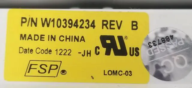 Alt view image 5 of 6 - Rabon Services Group - Genuine OEM Replacement for Whirlpool Washer Control W10394234  &