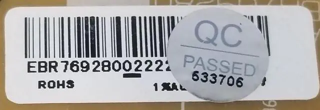 Alt view image 3 of 4 - Rabon Services Group - Genuine OEM Replacement for GE Oven Power Board EBR76928002  ?  *  ?