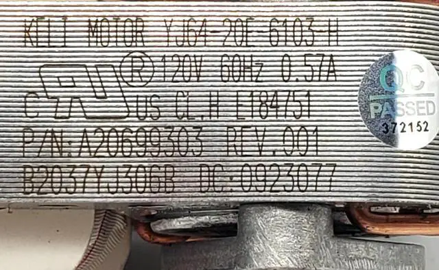 Alt view image 2 of 4 - Rabon Services Group - New Genuine OEM Replacement for Frigidaire Range Blower 5304533823