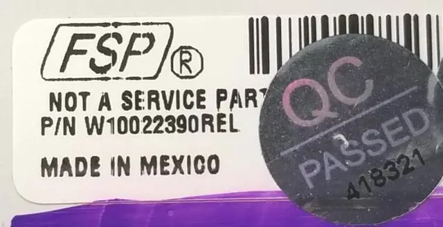 Alt view image 3 of 4 - Rabon Services Group - Genuine OEM Replacement for Whirlpool Washer Control W10022390   *