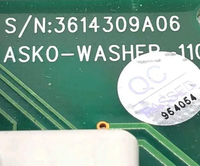 Alt view image 2 of 4 - Rabon Services Group - OEM Replacement for Asko Washer Control  3614309A06
