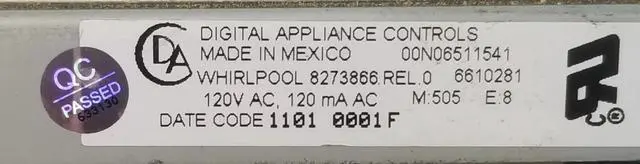 Alt view image 3 of 4 - Rabon Services Group - Genuine OEM Replacement for Whirlpool Range Control 8273866  *