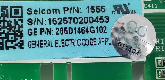 Alt view image 3 of 4 - Rabon Services Group - Genuine OEM Replacement for GE Dishwasher Control 265D1464G102  *