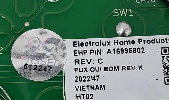 Alt view image 3 of 3 - Rabon Services Group - OEM Replacement for Electrolux Oven Control A16995802  ? ?
