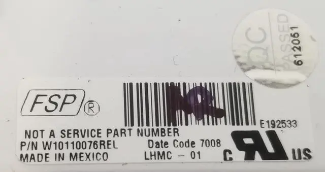 Alt view image 2 of 4 - Rabon Services Group - OEM Replacement for Whirlpool Washer Control W10110076  ? ?