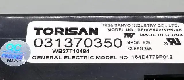 Alt view image 2 of 7 - Rabon Services Group - OEM Replacement for GE Oven Control WB27T10484  164D4779P012