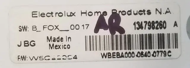 Alt view image 4 of 5 - Rabon Services Group - Genuine Replacement for Frigidaire Washer Control 134798260 ?  *