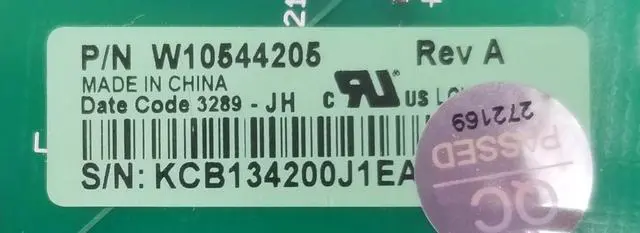 Alt view image 3 of 4 - Rabon Services Group - OEM Replacement for Whirlpool Washer Control W10544205?   *