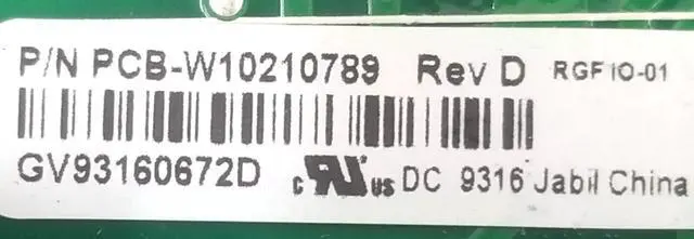 Alt view image 2 of 4 - Rabon Services Group - OEM Replacement for Kenmore Fridge Control W10210789  ? ?