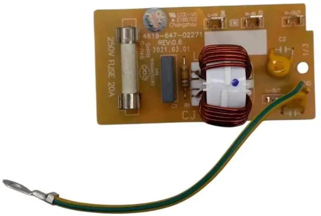 Alt view image 5 of 7 - Rabon Services Group - New OEM Replacement for Whirlpool Microwave Control  E166702