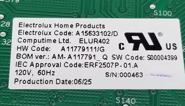 Alt view image 4 of 5 - Rabon Services Group - New OEM Replacement for Frigidaire Refrigerator Control A16671204 5304535056