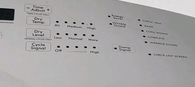 Alt view image 5 of 6 - Rabon Services Group - OEM Replacement for Kenmore Dryer User Interface  W11098827