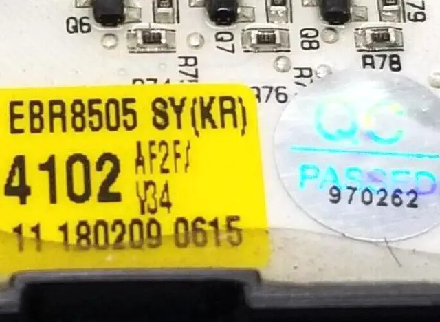 Alt view image 2 of 7 - Rabon Services Group - OEM Replacement for LG Dishwasher Control EBR85054102   ~  ~