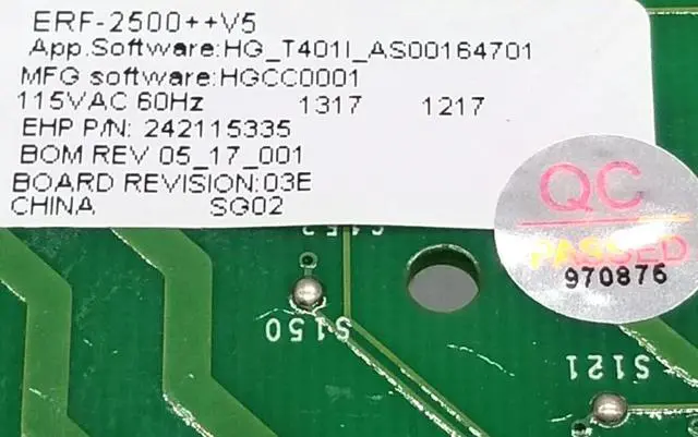 Alt view image 2 of 7 - Rabon Services Group - OEM Replacement for Frigidaire Fridge Control 242115335