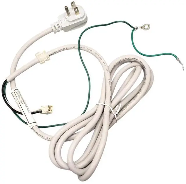Alt view image 2 of 6 - Rabon Services Group - New Genuine OEM Replacement for Fisher & Paykel Fridge Power Cord 837802