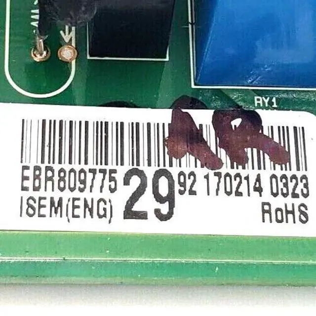 Alt view image 2 of 6 - Rabon Services Group - OEM Replacement for LG Fridge Control EBR80977529  ? ?