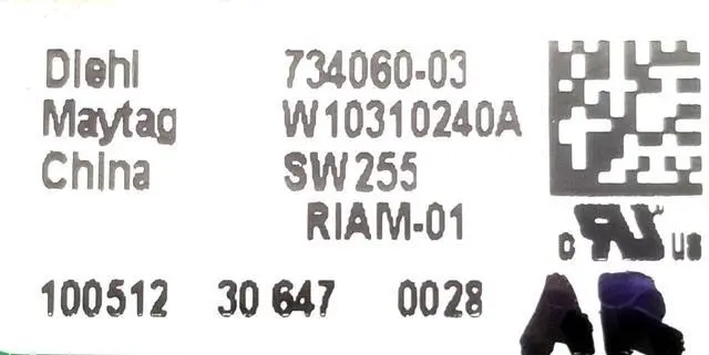 Alt view image 2 of 4 - Rabon Services Group - OEM Replacement for Whirlpool Fridge Control W10310240A   ~  ~