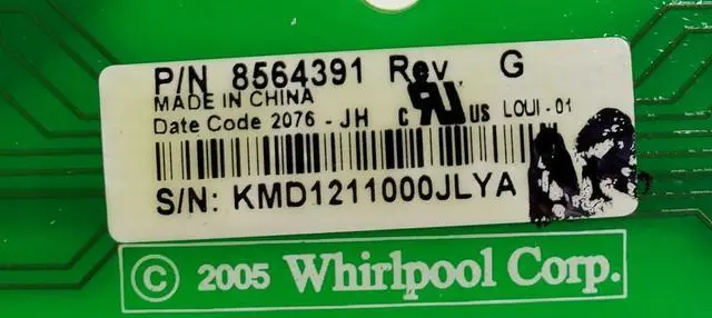Alt view image 2 of 6 - Rabon Services Group - OEM Replacement for Whirlpool Washer Control 8564391    ? ?
