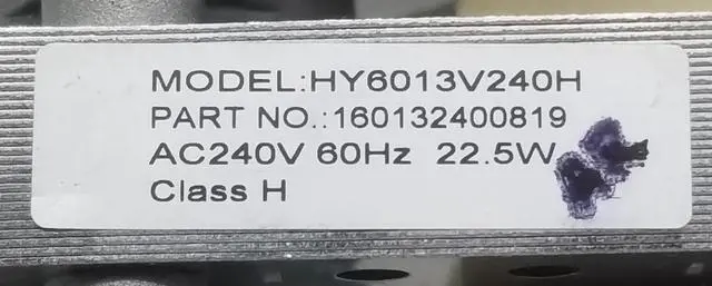Alt view image 6 of 6 - Rabon Services Group - New Genuine OEM Replacement for Galanz Range Cooling Fan 160132400819