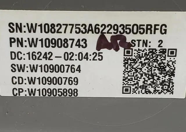 Alt view image 3 of 4 - Rabon Services Group - OEM Replacement for Whirlpool Washer Control W10908743 W10750568