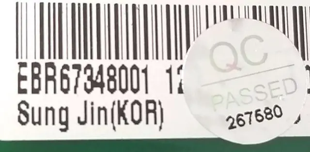 Alt view image 7 of 7 - Rabon Services Group - ??Genuine OEM Replacement for LG Refrigerator Control EBR67348001? &