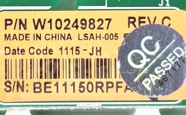 Alt view image 6 of 7 - Rabon Services Group - OEM Replacement for Whirlpool Dryer Control W10249827  ?  ?